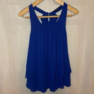 Naked Zebra fashion tank, size small